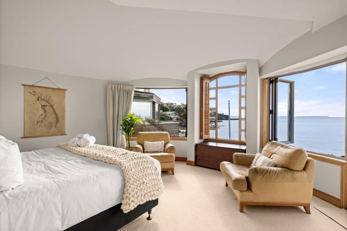 Takapuna Beachfront W Stunning Views Окленд Екстер'єр фото
